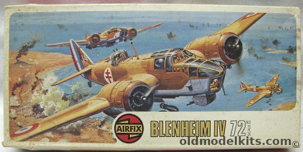 Airfix 1/72 Bristol Blenheim IV - Free French or RAF Versions, 02027-1 plastic model kit